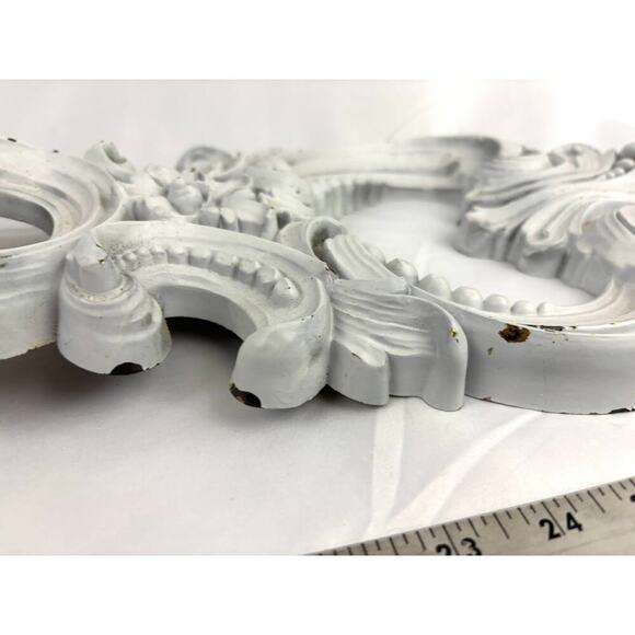 VTG Homco Home Interior Large White Ladle Spoon Wall Plaque Syroco 1970s - Picture 15 of 16